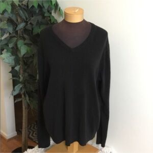 Cedar Wood State lightweight black sweater Men’s size XXL long sleeve